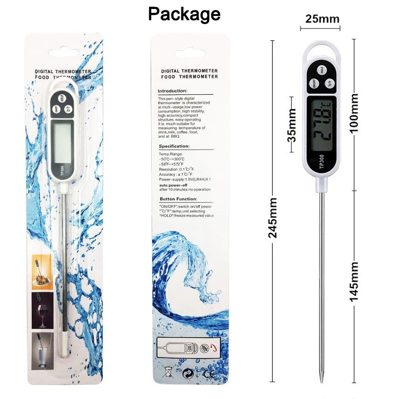 Nhiệt Kế Nấu Ăn, Pha Sữa, Đo Nhiệt Độ Nước KAW - Chính hãng, An toàn, Độ Chính Xác Cao-MUA 5 TẶNG 1 - 3