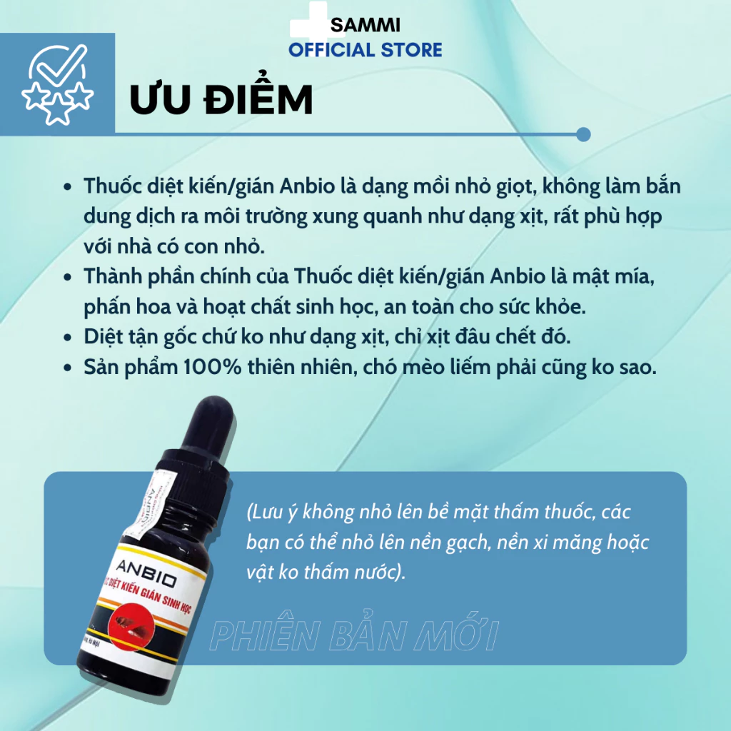 Thuốc Diệt Kiến - Diệt Gián Sinh Học ANBIO Hiệu Quả 100% - 3