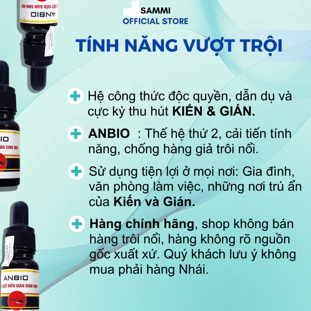 Thuốc Diệt Kiến - Diệt Gián Sinh Học ANBIO Hiệu Quả 100% - 4