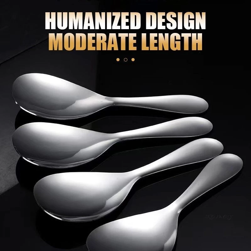 COD🔮🔮Thìa Đơm Cơm - Vá Xới Cơm Chất Liệu INOX 304 - Chất Lượng Hoàn Hảo- Cần Thiết Cho Mọi Nhà - 3