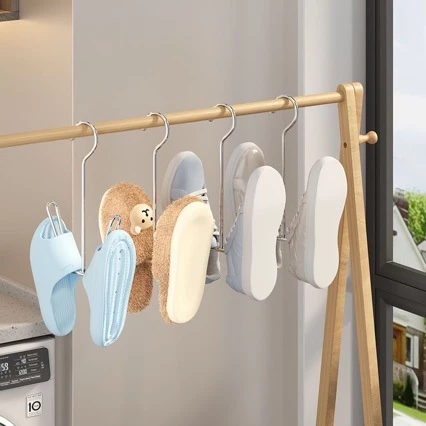 Móc Treo Phơi Giày Giữ Form - Chất Liệu Bằng Inox 304, Móc Phơi Đồ Đa Năng Cao Cấp Không Gỉ Siêu Bền 88509 HOANGXUANVP88