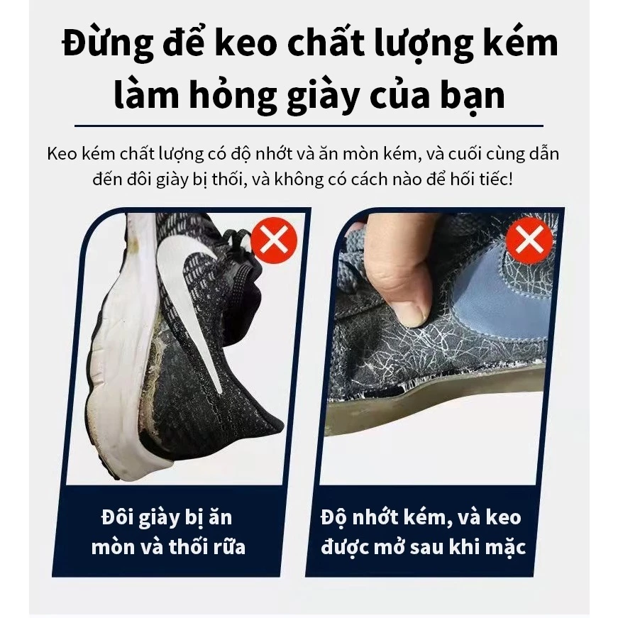 Mua Đủ 25K Nhận 1 Quà - Keo Dán Giày Dép LIGHBULB Đa Năng Trong Suốt Dung Tích 60ml Chống Nước Tốt - 5