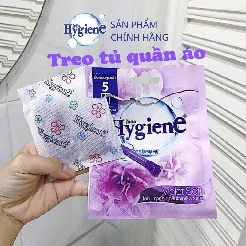 Túi Thơm Hygiene Thái Lan Cao Cấp Treo Phòng, Treo Xe, Hương Thơm Tự Nhiên Không Hóa Chất