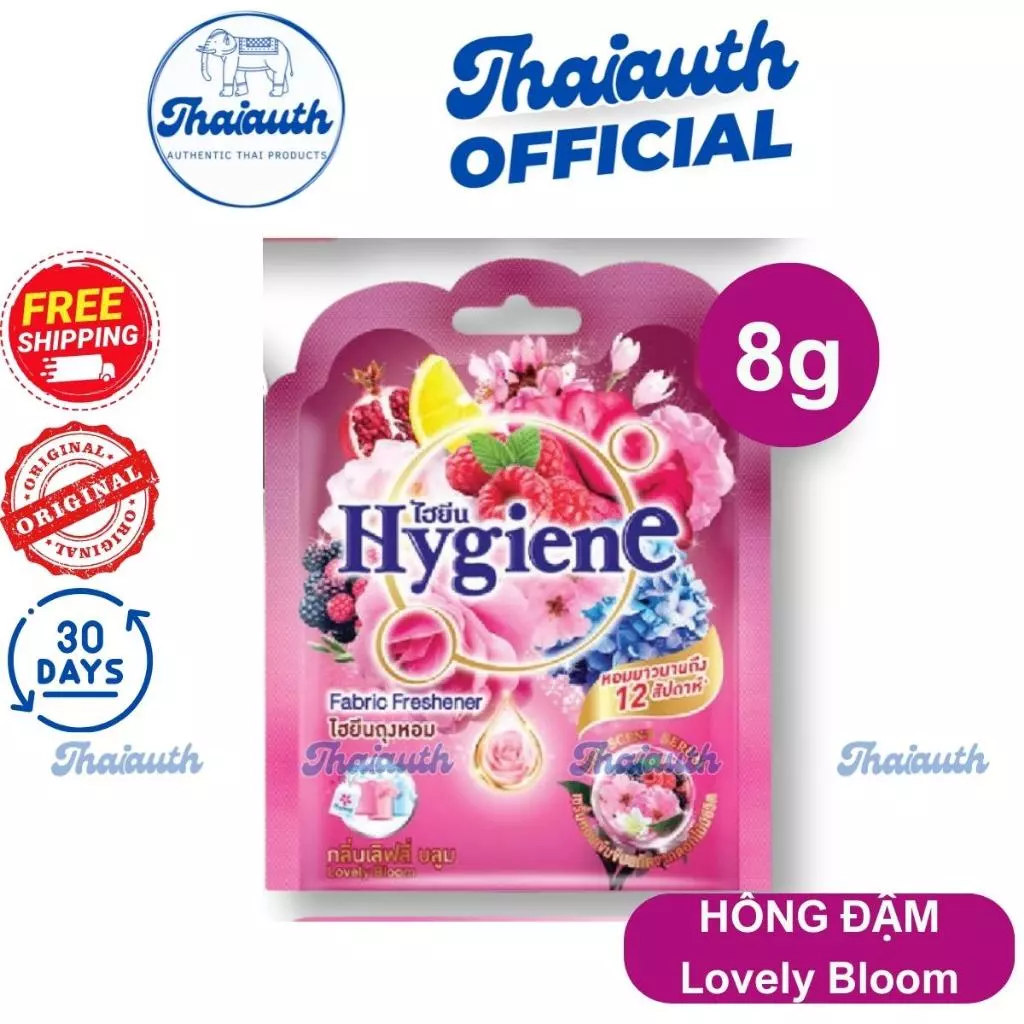 Túi Thơm Hygiene Thái Lan Cao Cấp Treo Phòng, Treo Xe, Hương Thơm Tự Nhiên Không Hóa Chất - 4