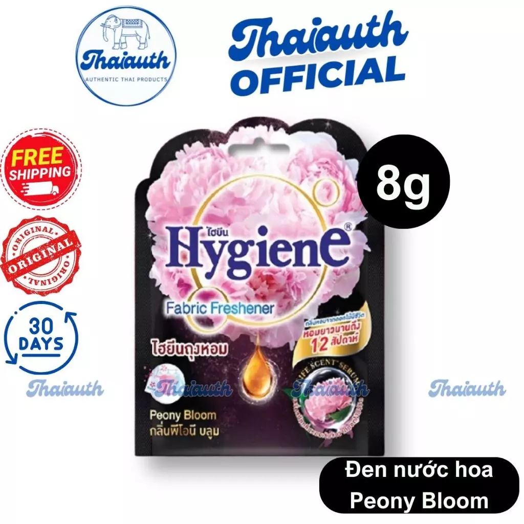 Túi Thơm Hygiene Thái Lan Cao Cấp Treo Phòng, Treo Xe, Hương Thơm Tự Nhiên Không Hóa Chất - 6