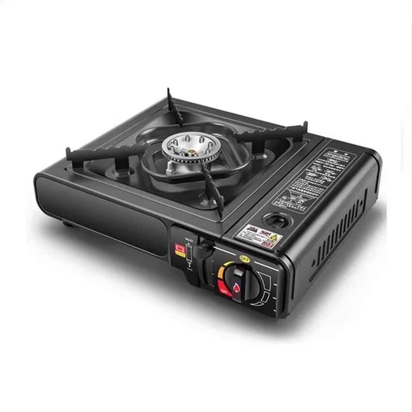 Bếp ga mini du lịch cooking bếp gas sản xuất bằng thép không gỉ chịu nhiệt độ cao chống cháy nổ an toàn - 3