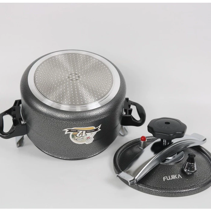 Nồi áp suất ga FUJIKA - MEDIA dung tích 5 Lít đun mọi loại bếp , hầm nhanh , giữ nhiệt tốt ,Có van an toàn - chính hãng - 4