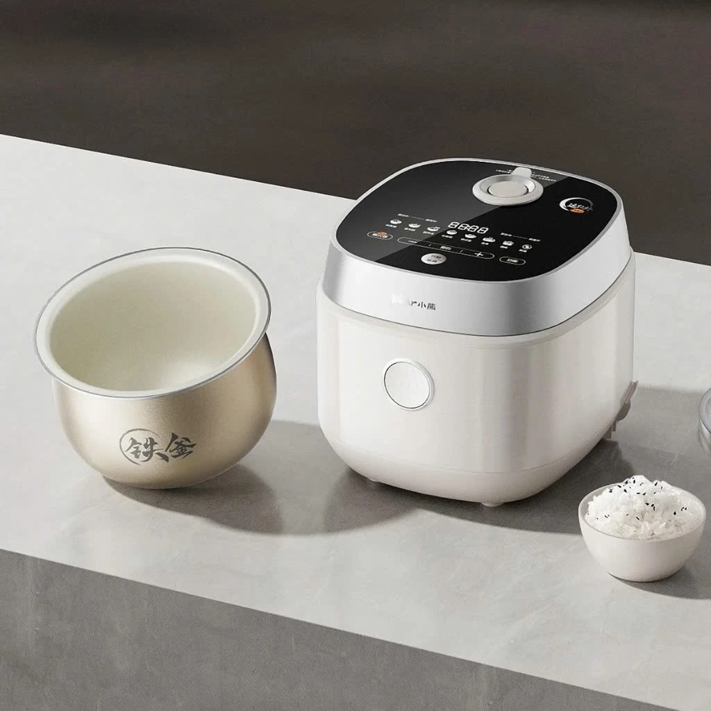 Nồi cơm điện lõi 1,5L Bear bảo hành 18 tháng- Ceramic Pro 9H - 8 chế độ nấu tùy chỉnh RC-4H40Y - 4