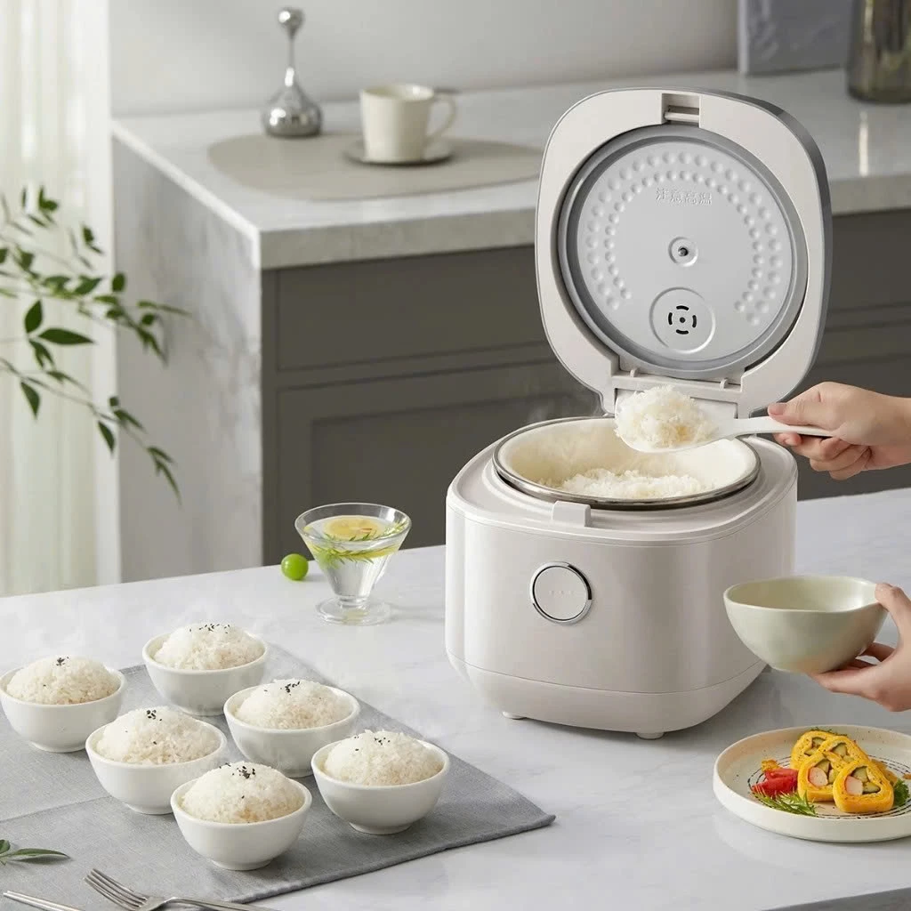 Nồi cơm điện lõi 1,5L Bear bảo hành 18 tháng- Ceramic Pro 9H - 8 chế độ nấu tùy chỉnh RC-4H40Y - 5