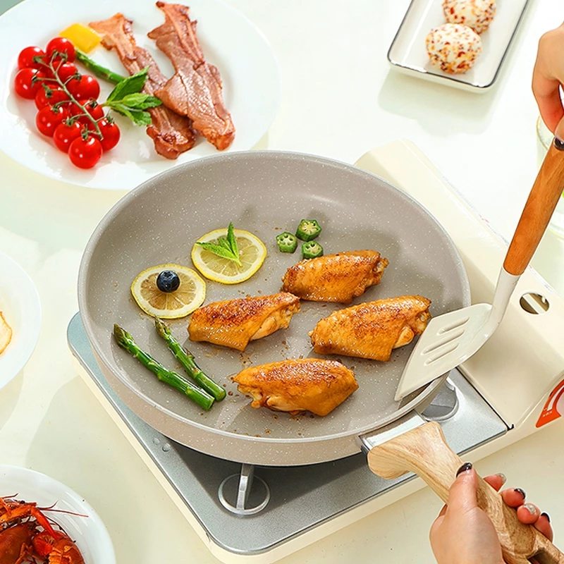 chảo chống dính cao cấp chảo bếp từ siêu bền đa năng giá rẻ giảm giá chính hãng hot trend bán chạy cho người ăn kiêng ch - 6