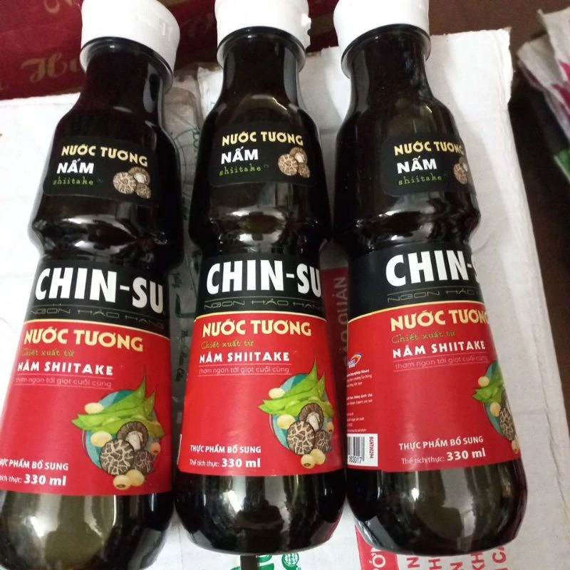 Nước tương xì dầu chinsu chiết xuất từ nấm shiitake