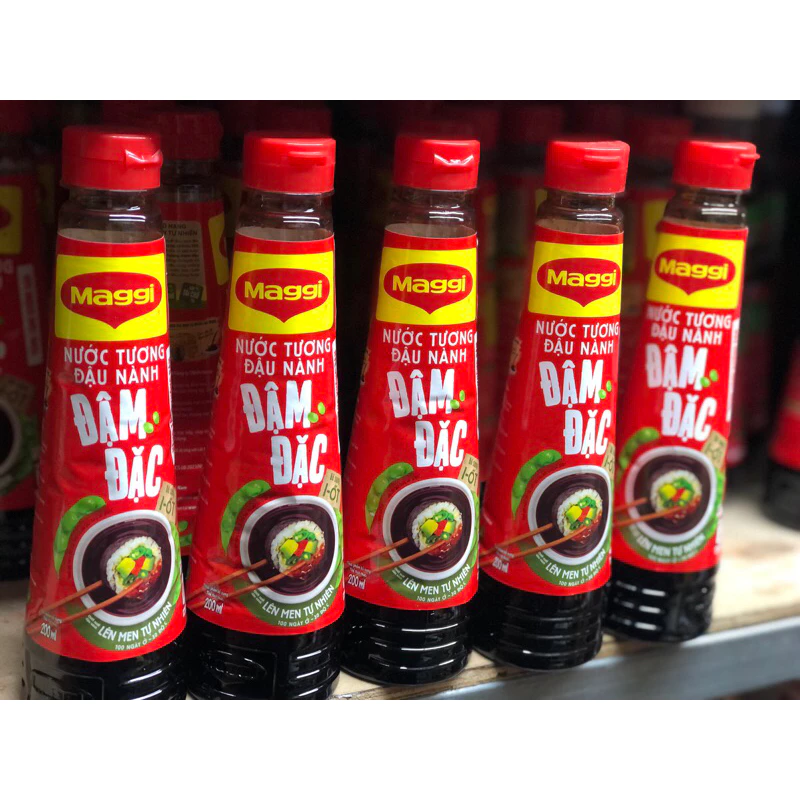 Xả kho - date xa - nước tương/ xì dầu maggi 200ml