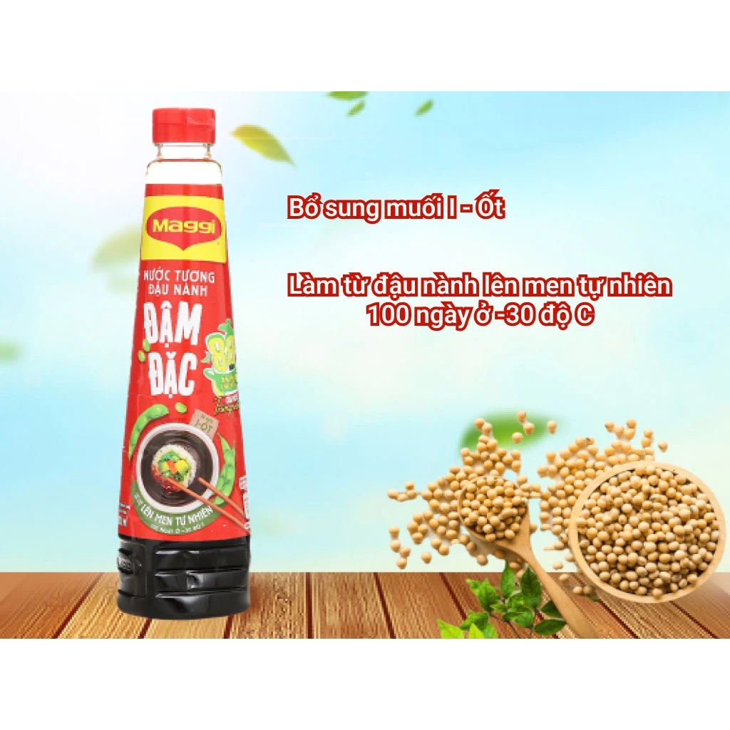 Nước tương MAGGI đậu nành đậm đặc 300ml 700ml - Xì dầu MAGGI đậu nành đậm đặc 300ml 700ml - Nguyên liệu gia vị nấu ăn