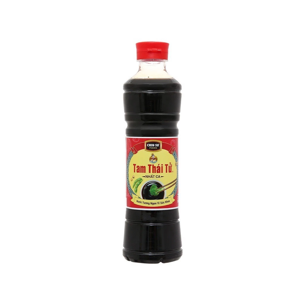 Nước tương Tam Thái Tử Nhất ca và Nhị ca/Nam Dương Hàng Việt/Phú Sĩ Ajinomoto chai (500ml)