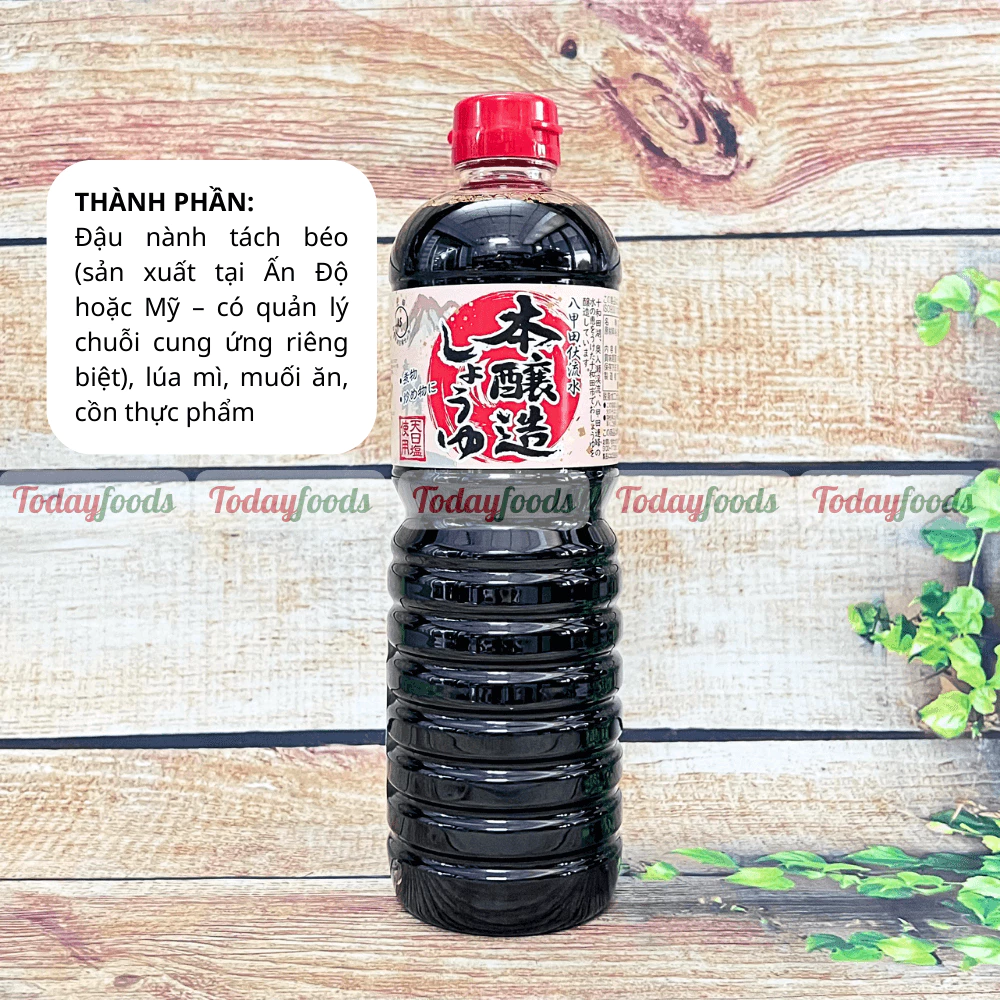 Nước Tương Nhật Bản 1 Lít – 5 Hương Vị Tuyển Chọn Cho Bữa Ăn Ngon Đậm Vị Nhật | Todayfoods - 2