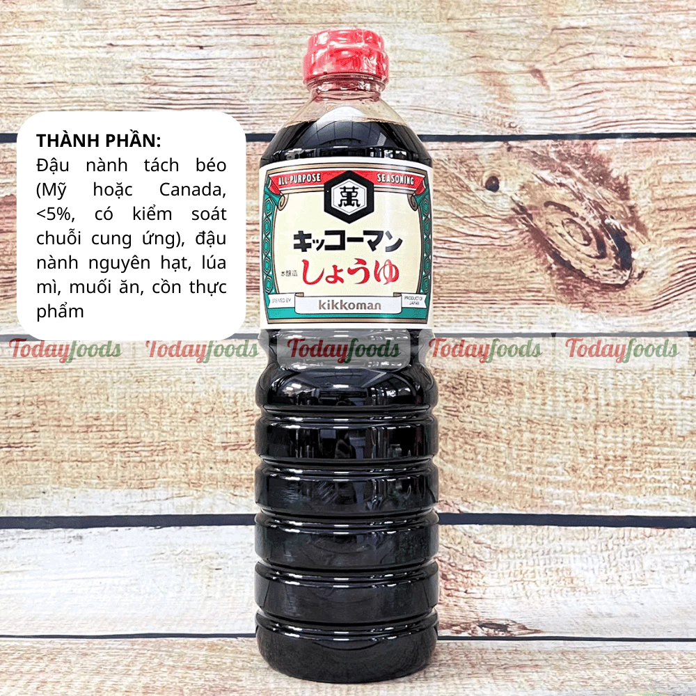 Nước Tương Nhật Bản 1 Lít – 5 Hương Vị Tuyển Chọn Cho Bữa Ăn Ngon Đậm Vị Nhật | Todayfoods - 4