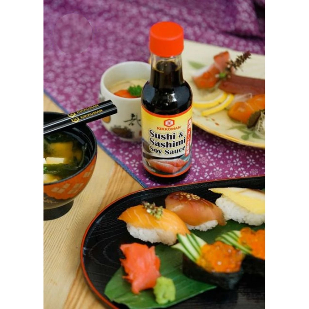Nước Tương Kikkoman Sushi & Sashimi 150ML & Sốt teriyaki 250ml - nhật Bản - 2