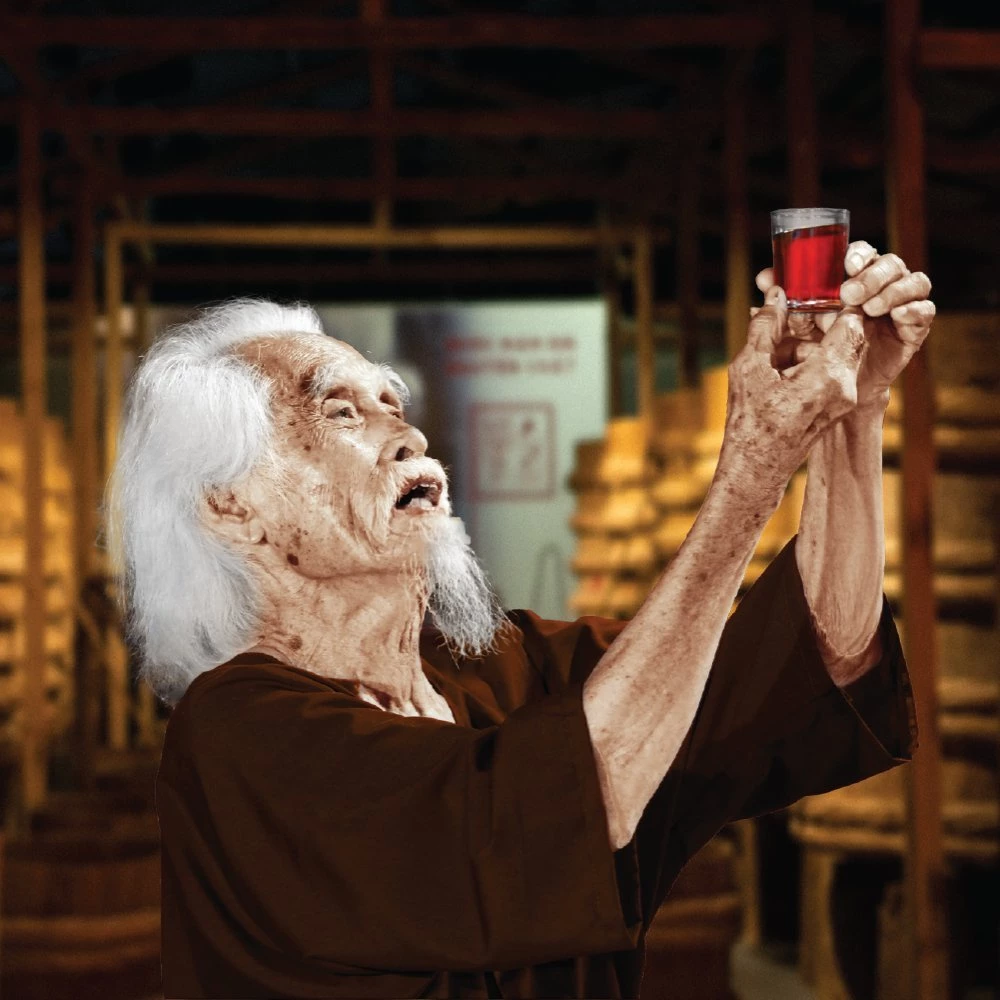 [Tặng BAO LÌ XÌ và Nước tương 125ml] THÙNG 6 CHAI Nước mắm nhỉ Làng Chài Xưa Nhãn Đỏ 500ml/chai vị gu ông bà xưa - 6