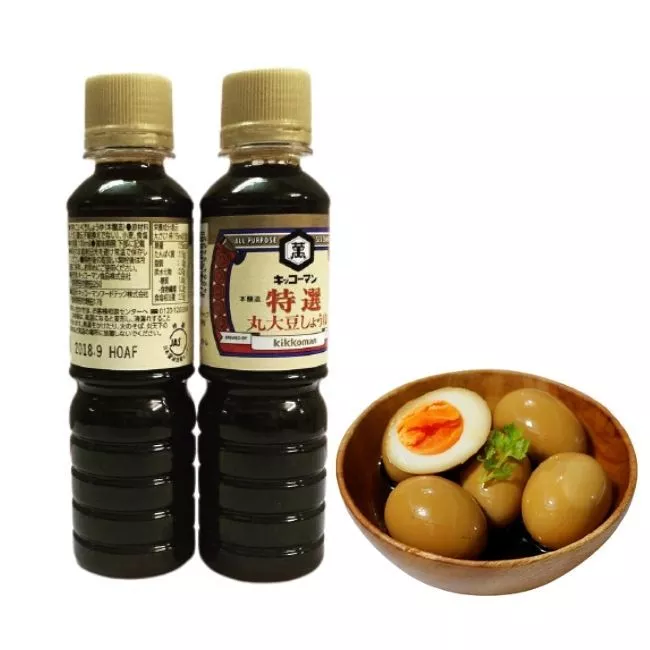 Nước tương Kikkoman cho bé 8M+ ăn dặm - Nước tương ăn dặm cho bé Thuyền Xưa vị tare 100ml cho bé từ 12 Tháng - 4