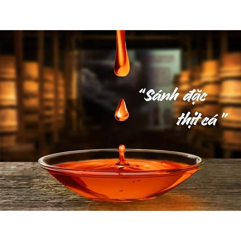 [TẶNG 1 NƯỚC TƯƠNG 125ML] Thùng 6 chai 3 THAN 3 VÀNG Nước Mắm Nhỉ Làng Chài Xưa chai nhựa 525ml - 3