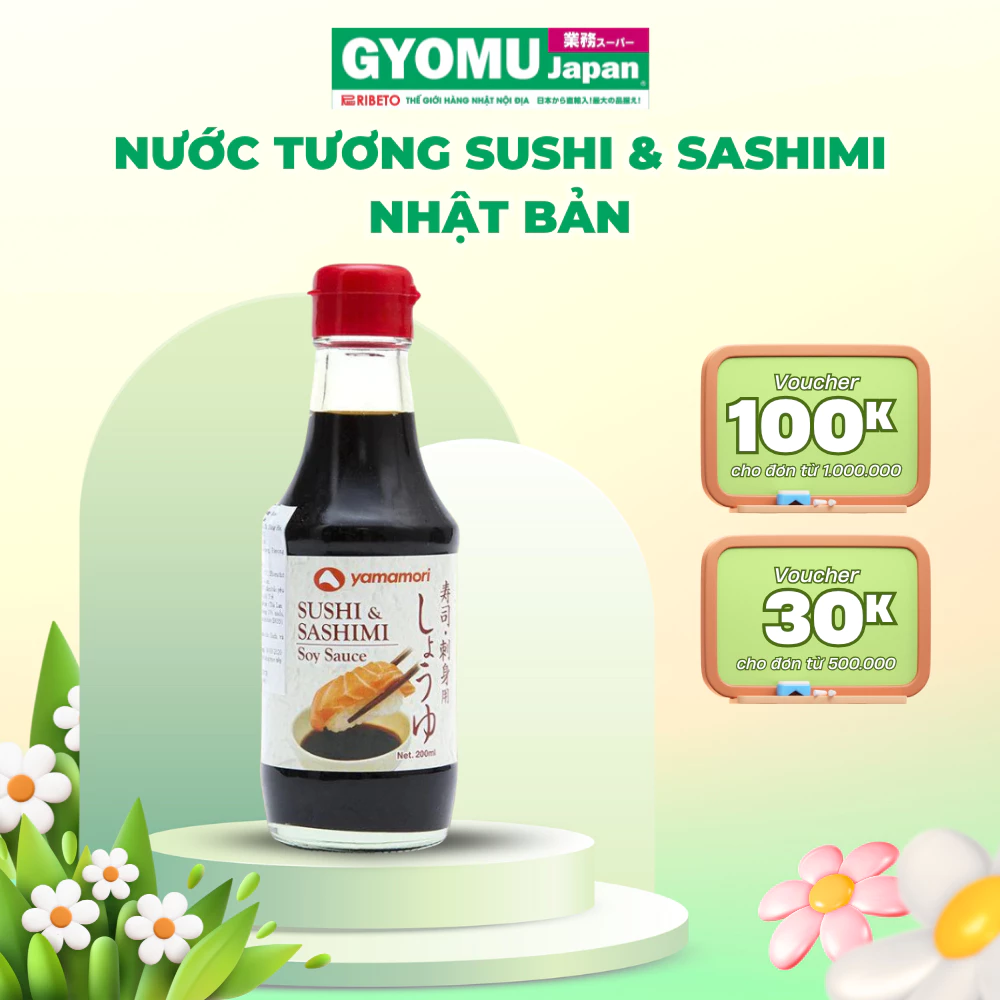 Nước tương Sushi, Sashimi,Nước tương hảo hạng nhật bản, nước chấm sushi sashimi tại cửa hàng cao cấp - Gyomu Japan - 2