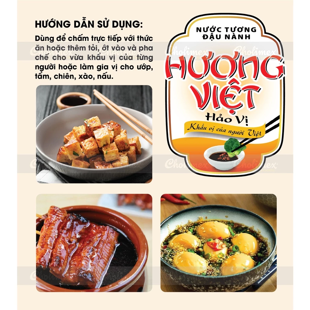 Nước tương Hương Việt Hảo Vị 7ml (01 túi gồm 50 gói tiện lợi sử dụng) - 2