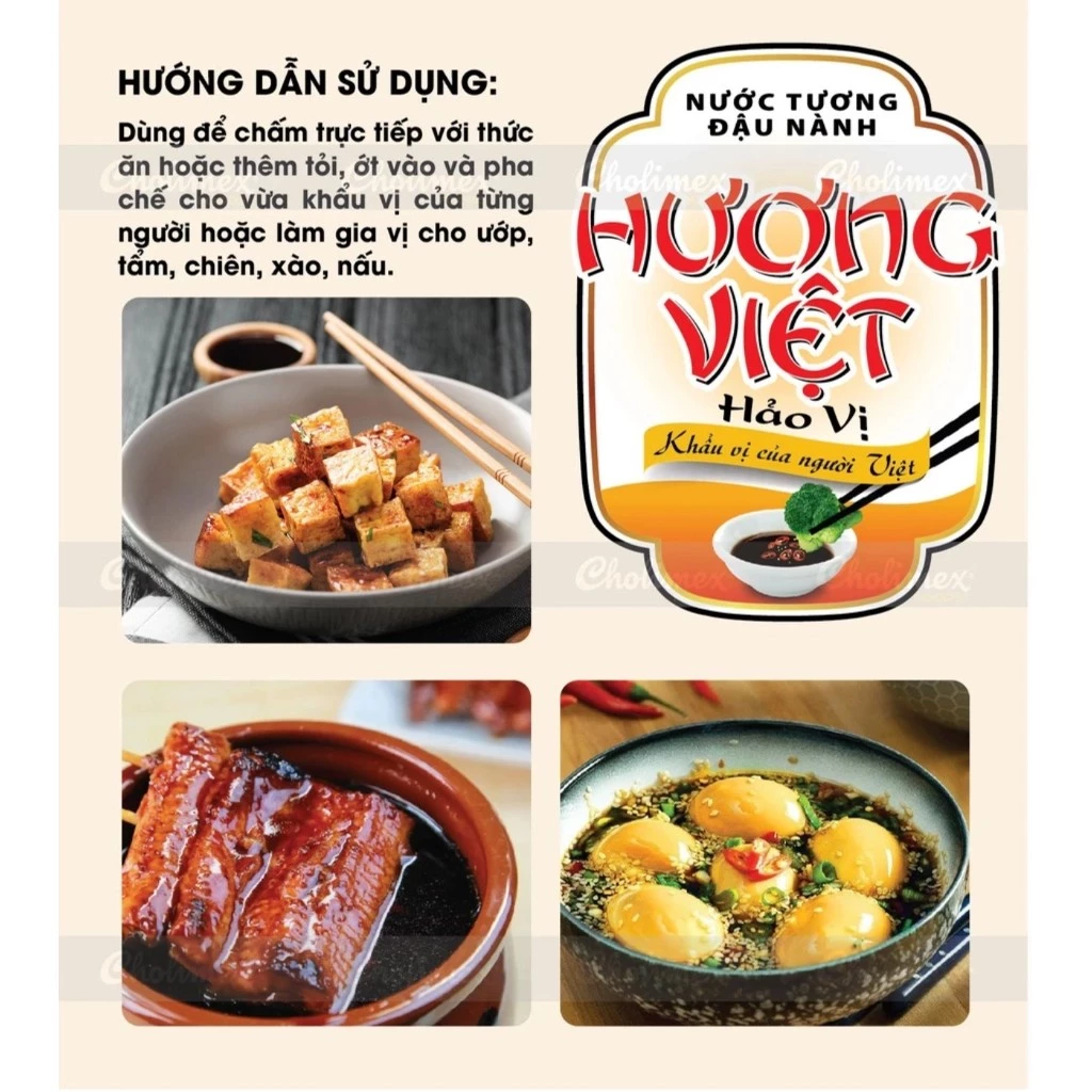 Thùng Nước tương Hương Việt Hảo Vị gói Cholimex siêu tiện lợi cho quán ăn, du lịch. 800 gói/thùng - 4