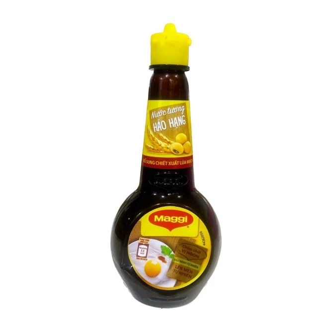 Nước tương Maggi đậu nành hảo hạng chai 200ml -DATE mới