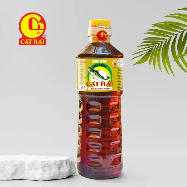 Nước Mắm Chấm Cao Đạm Cát Hải 27 Độ Đạm (Chai Nhựa) – Nước Mắm Truyền Thống - 3