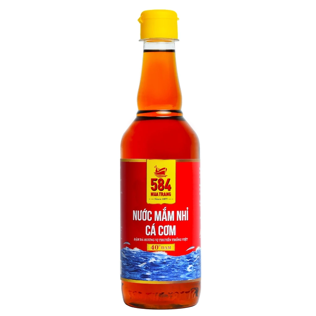 Nước Mắm 584 Nha Trang 40 Độ Đạm - Nước Mắm Truyền Thống Chai Nhựa 500ml, N0540-2 [COMBO 2 CHAI] - 3