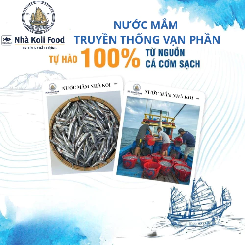 Nước Mắm Nhỉ Nguyên Chất Chuyên Nấu 23N, Nước Mắm Nhà Koii Thơm Ngon Truyền Thống - 2