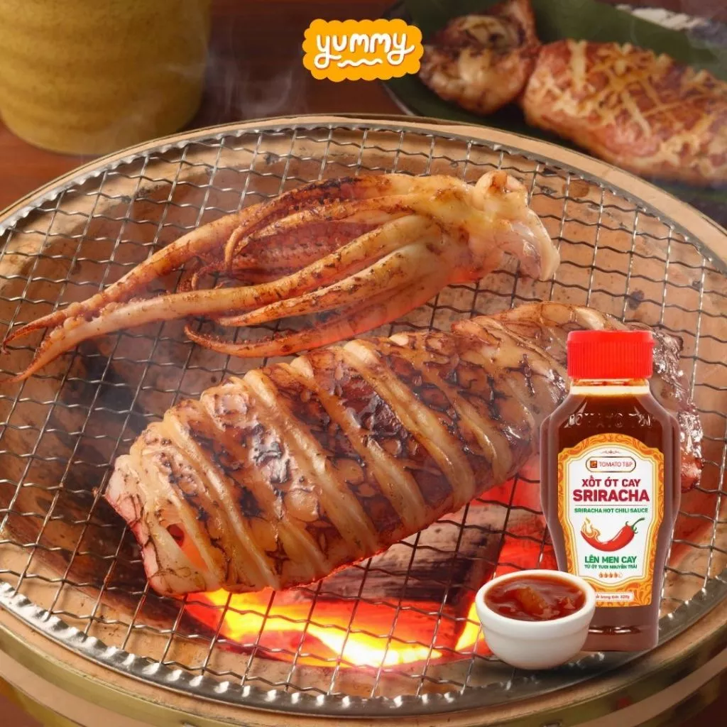 Tương ớt Sriracha Tomato T&P 220g, Tương Ớt Chấm Gà Rán, Tương Ớt Phở, Dùng Chung Với Món Nước - XOC36 - 4