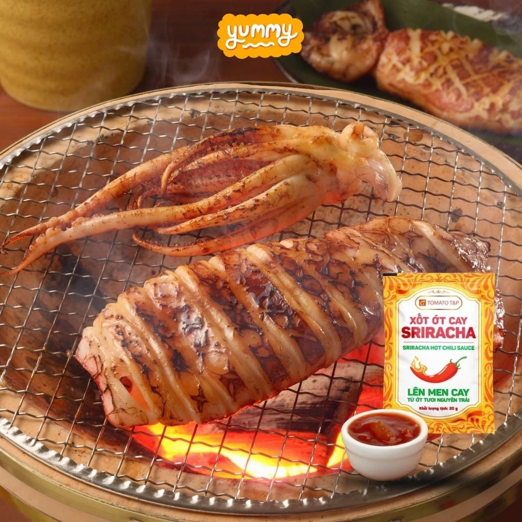 Sốt Ớt Sriracha – Tương Ớt Chấm Gà Rán, Phở, Đồ Chiên, Tương Ớt Chấm Thịt Nướng –Tomato T&P - 4