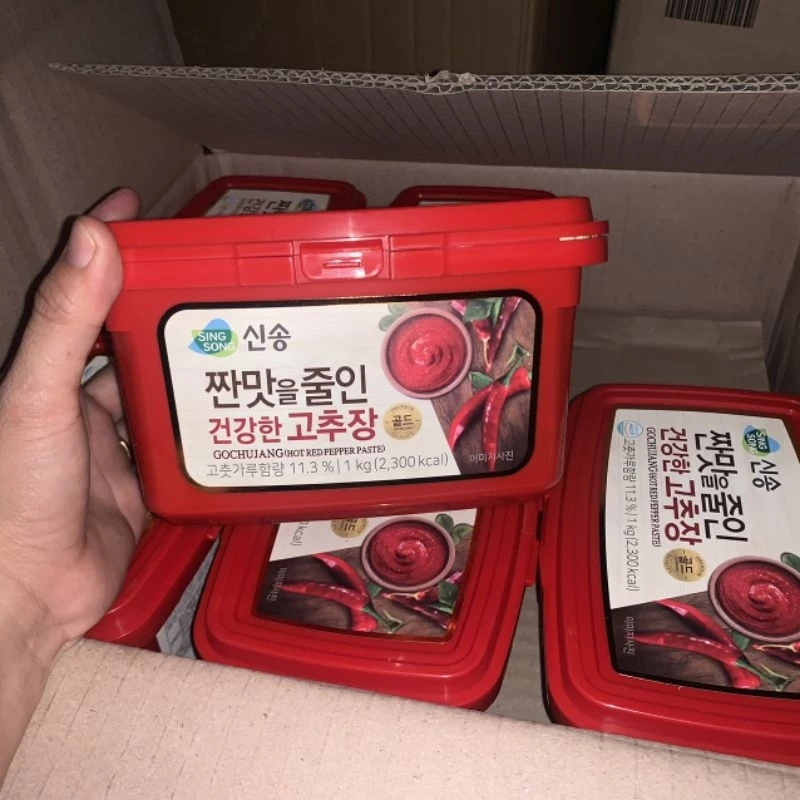 Tương ớt Hàn Quốc 1 kg tương ớt gochujang singsong, nấu mì cay Hàn Quốc