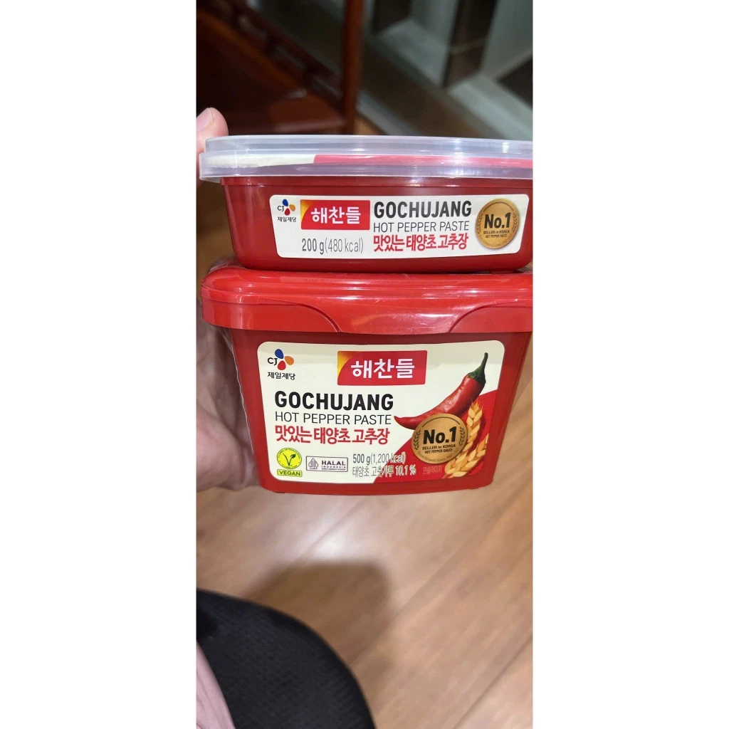Tương Ớt Hàn Quốc GOCHUJANG - Sốt Tương Ớt Trộn Cơm TAEYANGCHO Chính Hãng Hộp 200g/500g/1000g HUMA