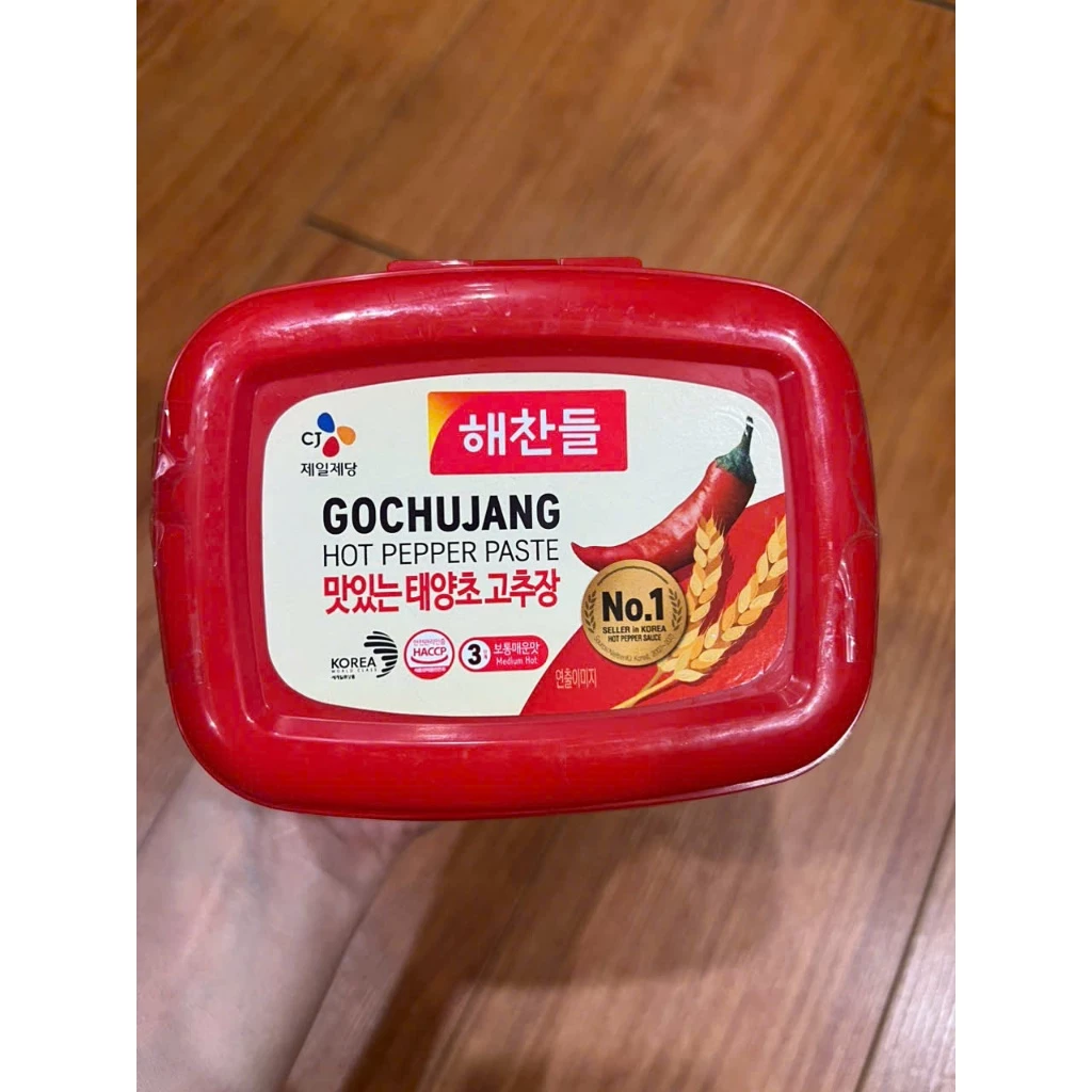 Tương Ớt Hàn Quốc GOCHUJANG - Sốt Tương Ớt Trộn Cơm TAEYANGCHO Chính Hãng Hộp 200g/500g/1000g HUMA - 2