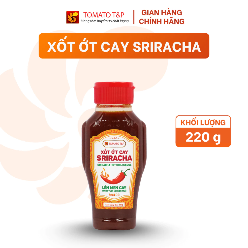 Tương ớt Sriracha, tương ớt chua ngọt dùng kèm phở, chấm món chiên, rán - Tomato T&P - 5