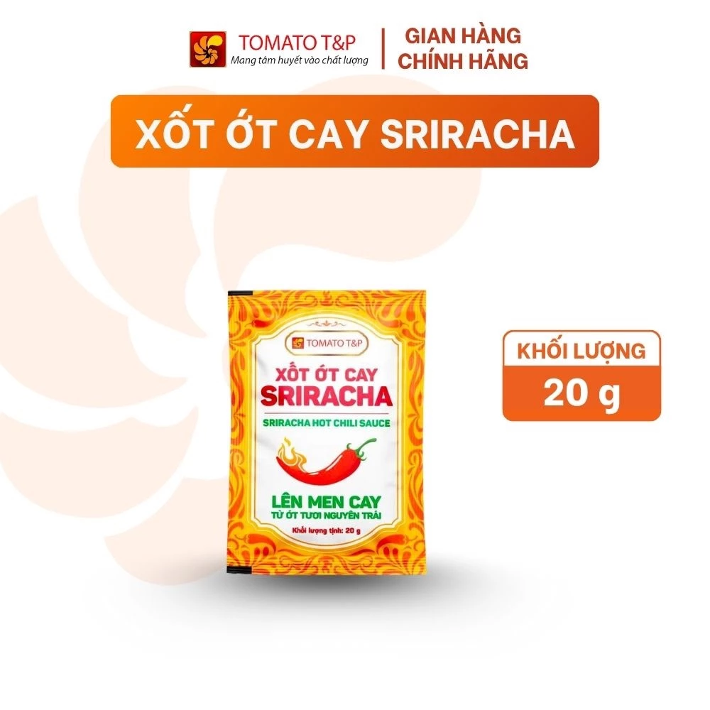 Tương ớt Sriracha, tương ớt chua ngọt dùng kèm phở, chấm món chiên, rán - Tomato T&P - 6