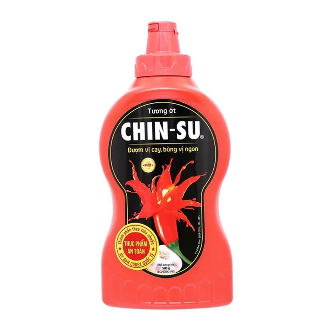 TƯƠNG ỚT CHINSU CHAI 250G - 500G/ TƯƠNG ỚT CHIN-SU
