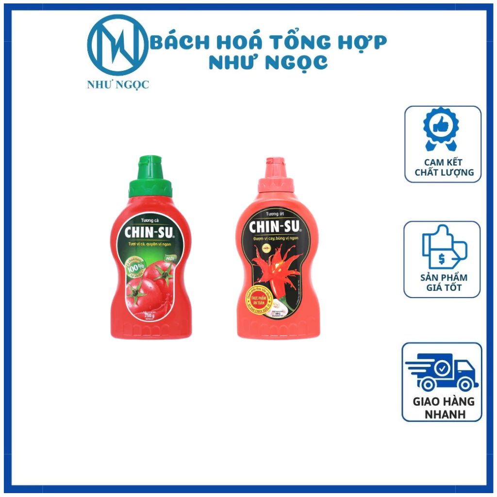 Tương ớt/ Tương Cà Chin-su Cay Ngon Bùng Vị Ớt Tươi - Bách Hóa Tổng Hợp Như Ngọc