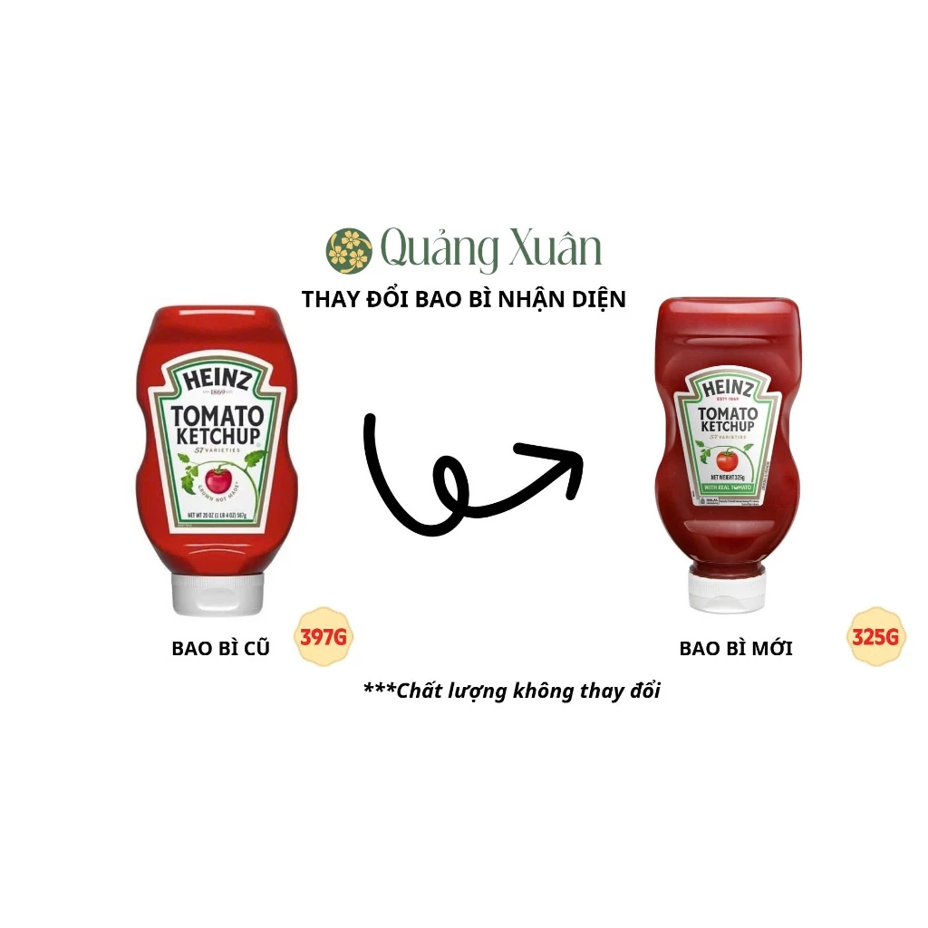 [HSD: 03/04/2026] Combo Tương Cà 325g - Tương Ớt - Dầu hào Heinz [Tặng Túi mua sắm] - 3