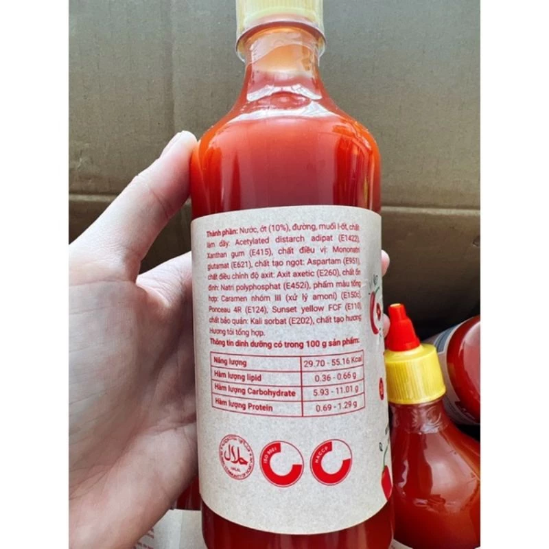 Tương ớt L choice - Tương ớt cho Keto, DAS, Lowcarb, Eatclean & Tiểu đường - 2