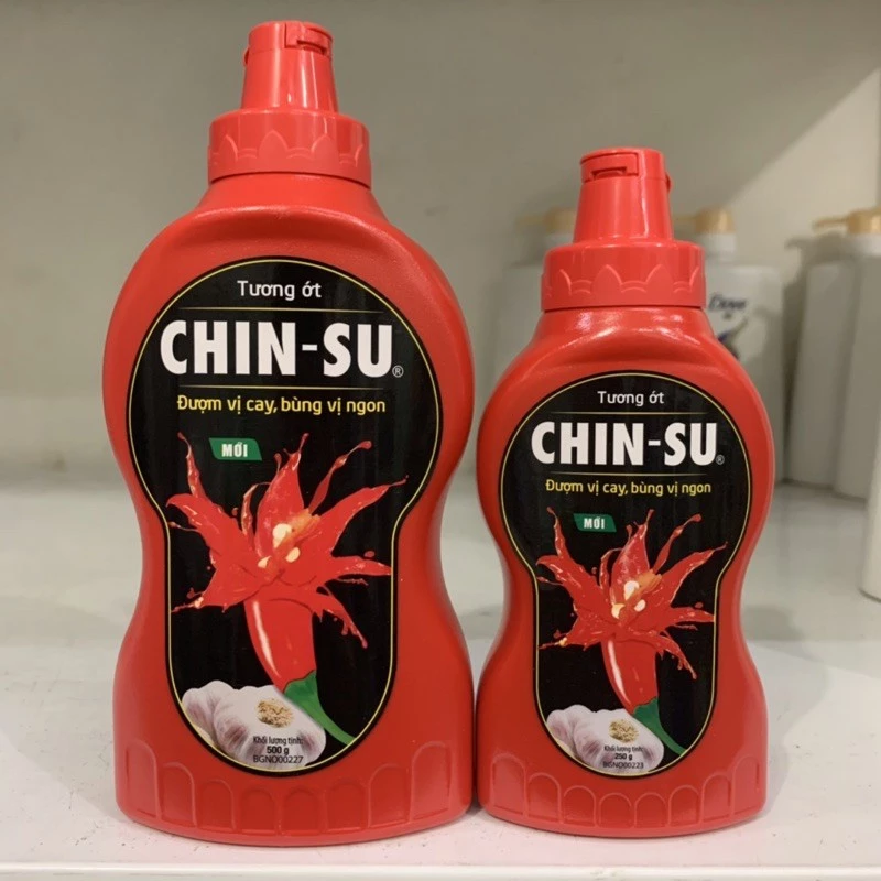 Tương ớt chinsu 250g, 500g, 1kg, 2kg / Tương ớt phở / Wasabi / Sriracha (date mới 2025) - 2