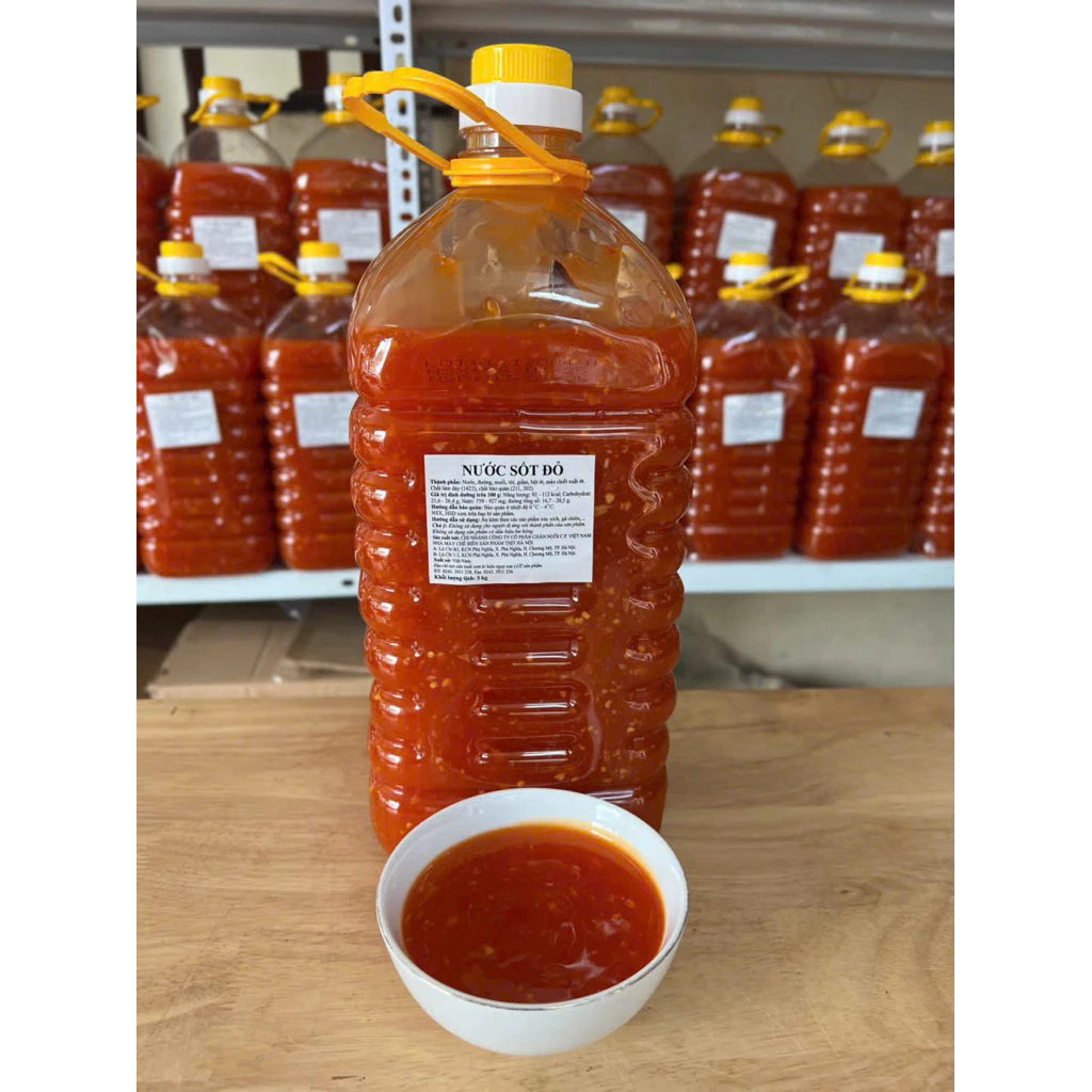 1KG NƯỚC SỐT ỚT ĐỎ CP- TƯƠNG ỚT CHUA NGỌT - 2