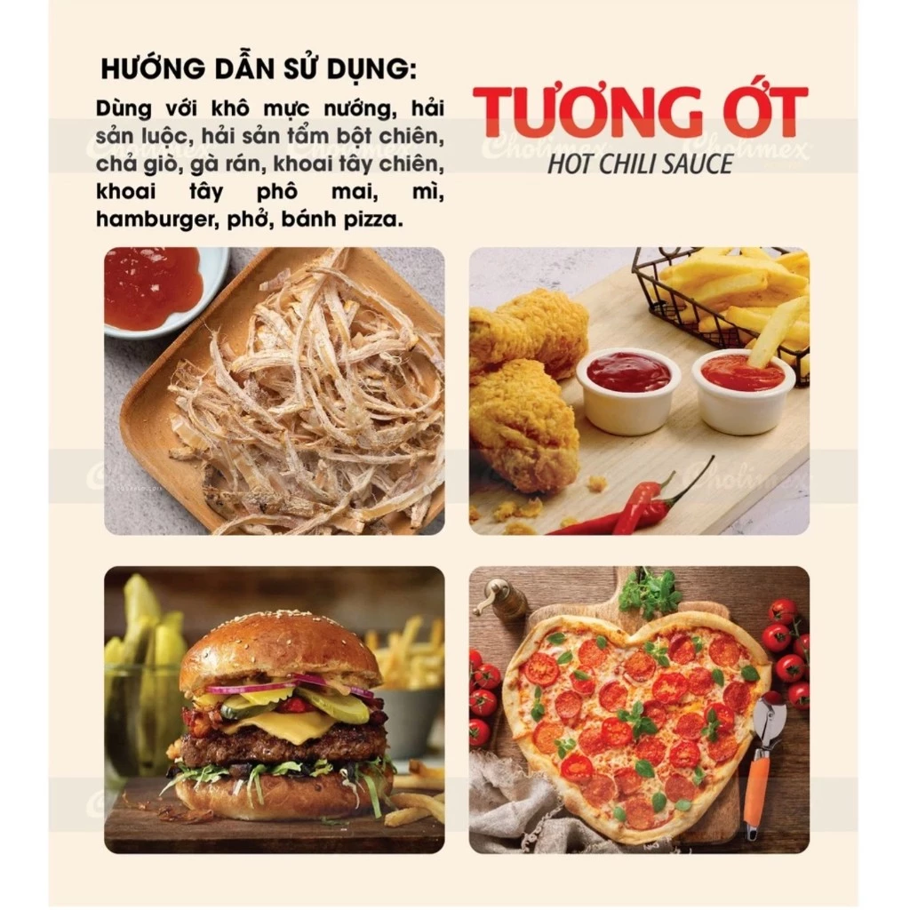 Combo 3 Chai Tương Ớt Cholimex PET 2.1kg – Ớt Tươi Nguyên Chất, Cay Ngon Đậm Đà - 3