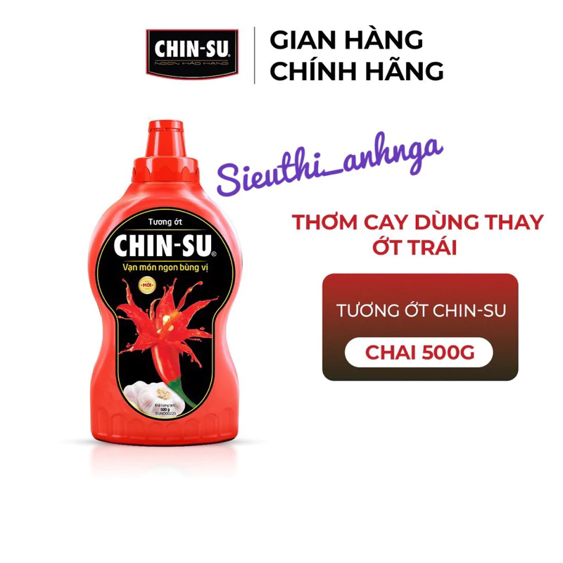 Tương Ớt/Tương Cà Chin-Su Chai 250g-500g-1kg - 2