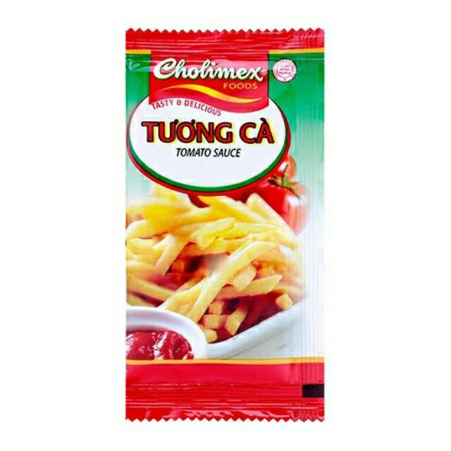 100 gói tương cà tương ớt Cholimex gói nhỏ 10g - 2