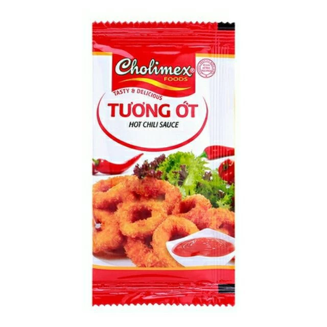 100 gói tương cà tương ớt Cholimex gói nhỏ 10g - 3