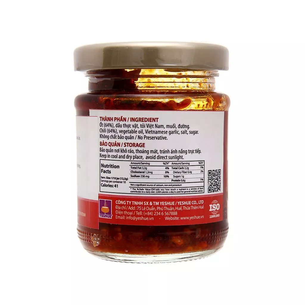Tương ớt Huế siêu cay 125g - Sa tế ớt tiện dụng cho mọi căn bếp hiện đại - 4