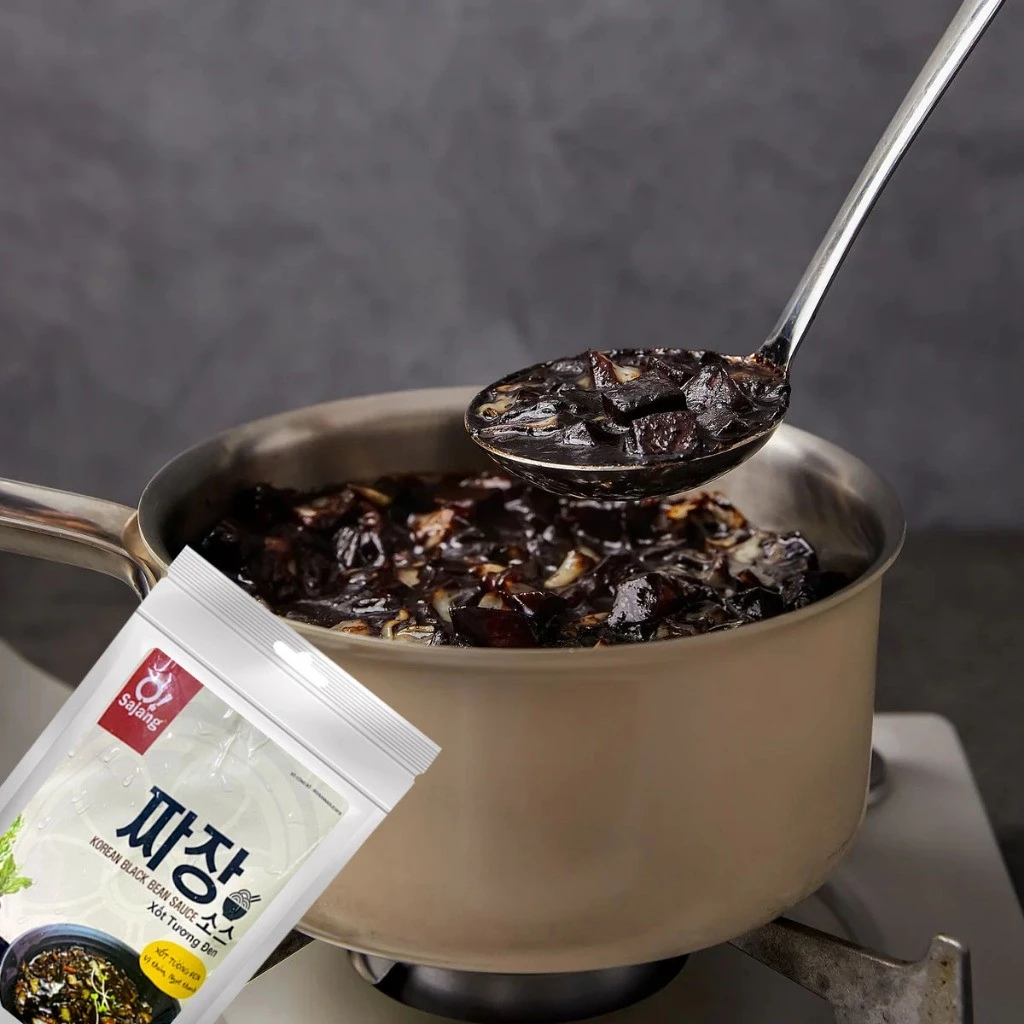 Sốt Tương Đen Hàn Quốc Nấu Mì Tương Đen - 3